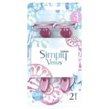 Gillette Simply Venus 3 Basic Одноразовые станки для бритья 2шт