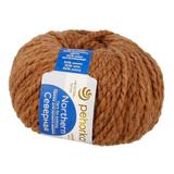 Пряжа ПЕХОРКА Северная 50м/50г цвет 377-Кофейный