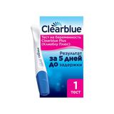 CLEARBLUE Plus Тест на беременность, результат за 5 дней до задержки 1шт