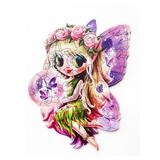 Melograno Пазл ANIMATION. Лесная фея 50 деталей, размер 26 х 21см, средний размер детали 4 см