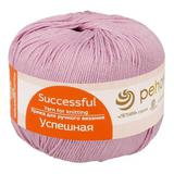 Пряжа ПЕХОРКА Успешная 220м/50г цвет 29-Розовая сирень