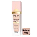 EVELINE Тональная основа Эксклюзивная WONDER MATCH LUMI №15 NATURAL 30мл