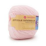 Пряжа ПЕХОРКА Детская объёмная 200м/50г цвет 180-Св.бегония