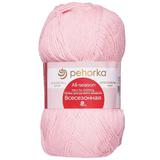 Пряжа ПЕХОРКА Всесезонная 320м/100г цвет 180-Св.бегония
