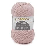 Пряжа ПЕХОРКА Молодёжная 280м/200г цвет 868-Пудра