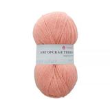 Пряжа ПЕХОРКА Ангорская тёплая 480м/100г цвет 265-Розовый персик