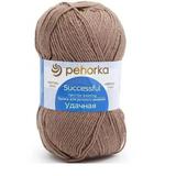 Пряжа ПЕХОРКА Удачная 250м/100г цвет 274-Серобежевый