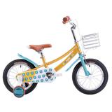 Велосипед 14" детский, Коми Космик A34-14Y,  жёлтый, бу витрина