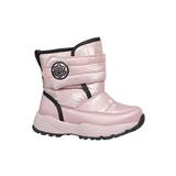 Дутики для девочки, цвет розовый, с подкладом и стелькой из шерсти 50% , размер 26, длина стопы 16,8 см