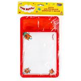 Доска для рисования ТРИ КОТА маркером и мелом с наклейками ИГРАЕМ ВМЕСТЕ 