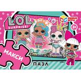 LOL. Макси-Пазлы в коробке.12 деталей. 90х65х25 мм. Умные игры 