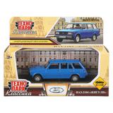 Машина металл LADA lada 2104 длина 10,5 см, инерц, синий, кор. Технопарк