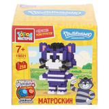 СОЮЗМУЛЬТФИЛЬМ конструктор 3D сборная фигурка матроскин, 258 дет. Город мастеров 