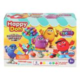Набор для лепки с формочками волшебное драже, 24 см HAPPY DOH 