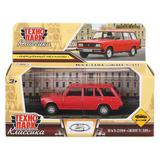 Машина металл LADA lada 2104 длина 10,5 см, инерц, красный, кор. Технопарк