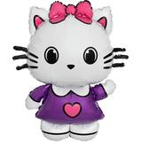 Шар (35""89 см) Фигура, Маленькая кошечка, 1 шт