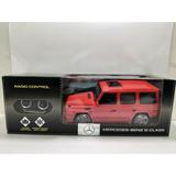 Машина ру MERCEDES-BENZ G-CLASS свет, 29 см, черный, кор. Технопарк