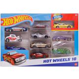 Набор машинок Mattel Hot Wheels Подарочный 10 машинок №59