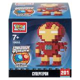 Конструктор 3D сборная фигурка супергерои, 201 дет. Город мастеров 