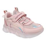 FLAMINGO Кроссовки детские розовые , размер 30 , длина стопы 19,5 см
