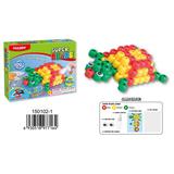 Самоклеющаяся мозаика 3D "Черепаха", более 100 деталей